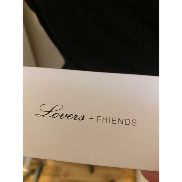 LOVERS + FRIENDS Black One Shoulder Ruched Bodycon Midi Dress XS - Picture 4 of 6